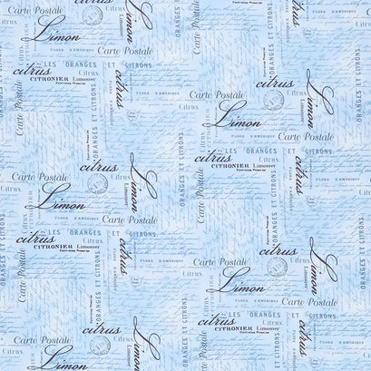 Limoncello - Carte Postale Blue Yardage