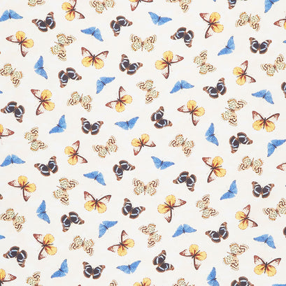 Limoncello - Papillons Beige Yardage
