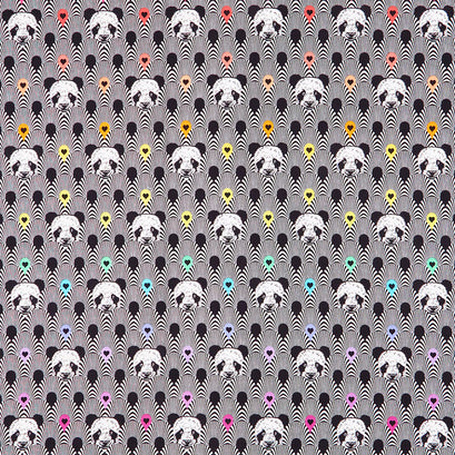 Linework - Pandamonium Ink Yardage