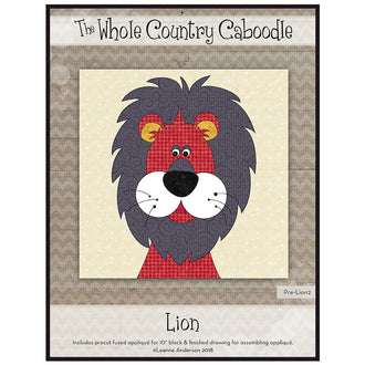 Lion Precut Fused Appliqué Pack