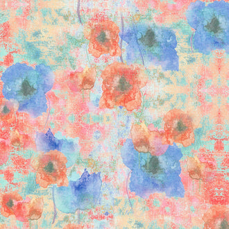 Lipstick Cowgirl - Floral Multi Yardage