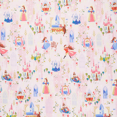 Little Brier Rose - Main Pink Metallic Yardage