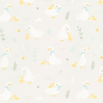 Little Ducklings - Ducklings Warm Grey Yardage