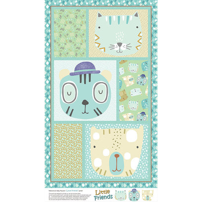 Little Friends Aqua Panel