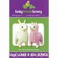 Lloyd Llama & Alice Alpaca Funky Friends Factory Pattern Primary Image