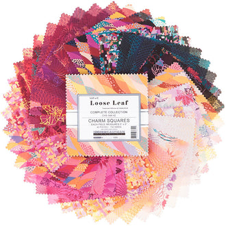Loose Leaf Digitally Printed Charm Pack