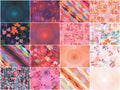 Loose Leaf Digitally Printed Ten Squares Alternative View #2