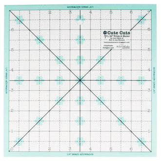 Lori Holt™ Cute Cuts™ Trim-It™ Ruler - 7.5" x 7.5"