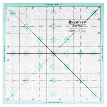 Lori Holt™ Cute Cuts™ Trim-It™ Ruler - 7.5" x 7.5"