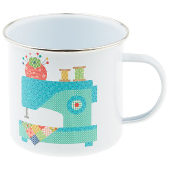 Lori Holt Vintage Happy 2 Enamel Mug