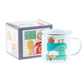 Lori Holt Vintage Happy 2 Enamel Mug