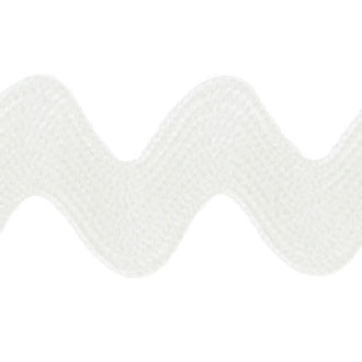 Lori Holt Vintage Ric Rac Large Trim - Cloud 3/8" Poly