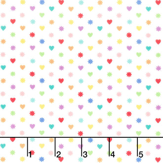 Love Lily - I Heart Flowers Sugar Yardage