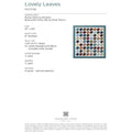 Lovely Leaves Quilt Pattern by Missouri Star