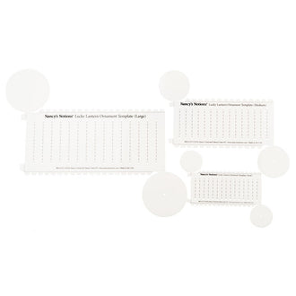 Lucky Lantern Ornament Template Set