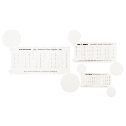 Lucky Lantern Ornament Template Set