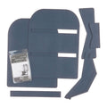 Lucky Penny Wallet Kit - Navy Pebble Faux Leather Alternative View #1