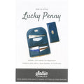 Lucky Penny Wallet Kit - Navy Pebble Faux Leather Alternative View #2