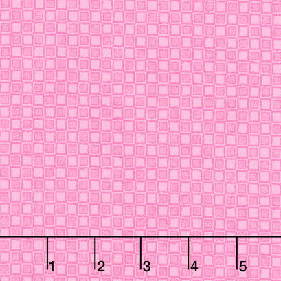 Lucy June - Blocks Pink Yardage
