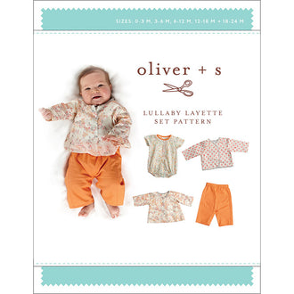 Lullaby Layette Pattern - 3M thru 24M