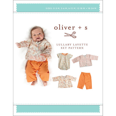 Lullaby Layette Pattern - 3M thru 24M