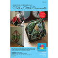 Machine Embroidered Fold'n Stitch Ornaments CD Pattern Primary Image