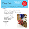 Machine Embroidered Holiday Stars Pattern Alternative View #1