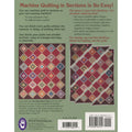 Machine Quilting in Sections Book Alternative View #1
