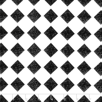 Mad Masquerade - Check Mate Black Yardage