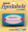 Made For Iron-On Lovelabels