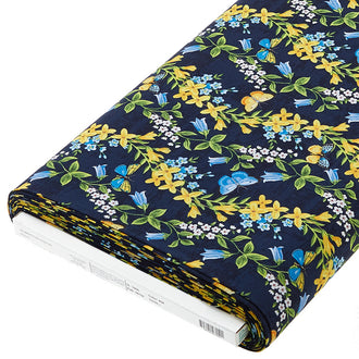 Madison - Floral Trails Blue Bolt