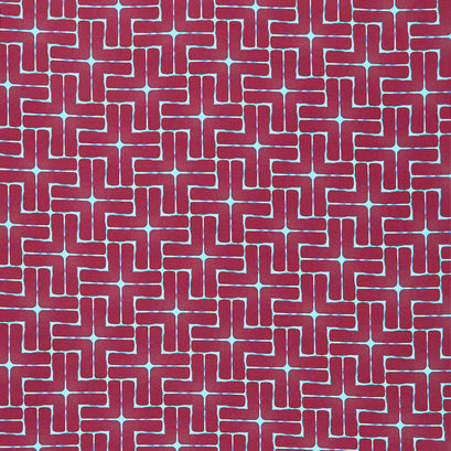 Madison One - My Plus One Purple Digitally Printed Yardage