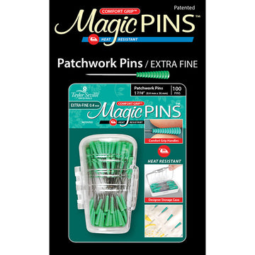 Magic Pins™ Patchwork Extra Fine Pins - 100 count Alternative View #3