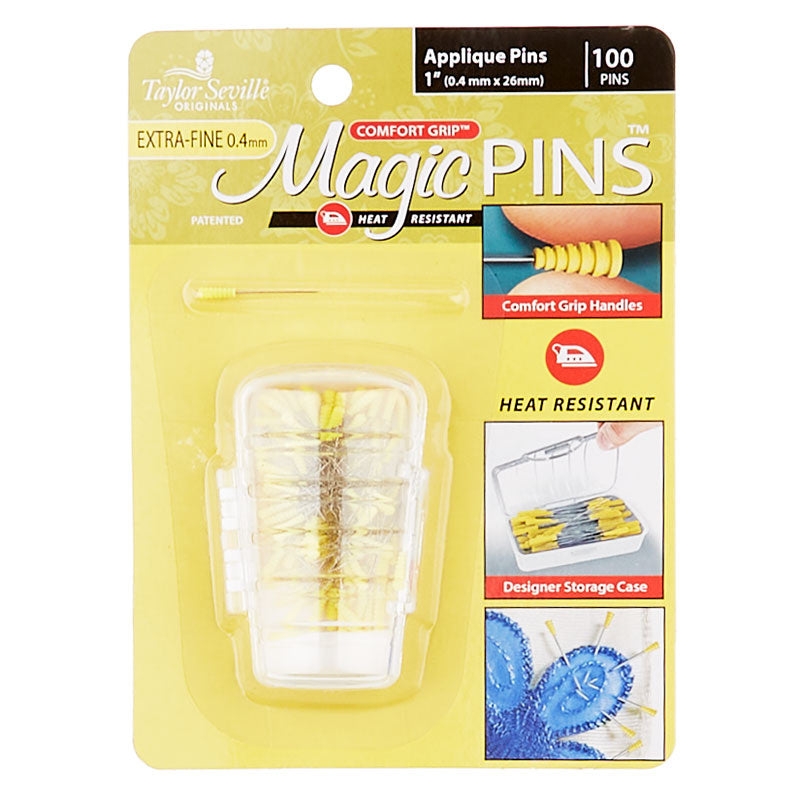 Magic Pins™ Appliqué Extra Fine Pins - 100 count Alternative View #2