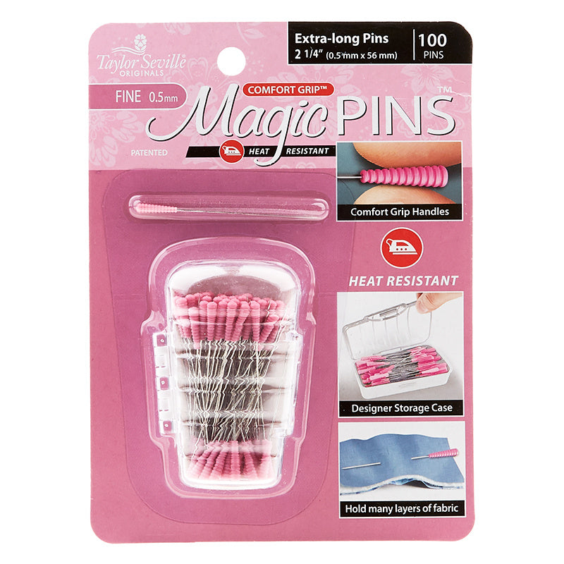 Magic Pins™ Extra Long Fine Pins - 100 count Alternative View #2