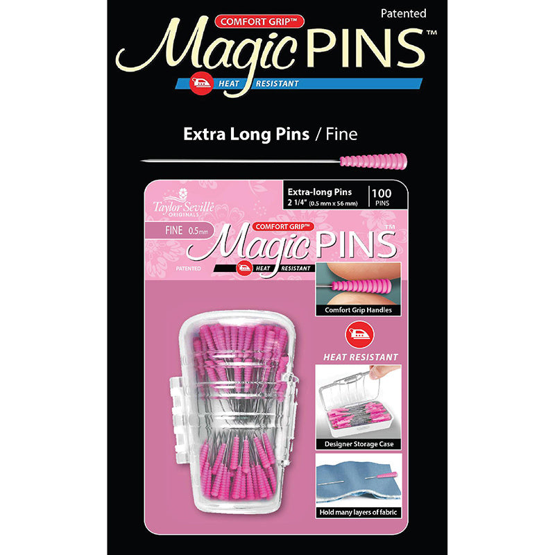 Magic Pins™ Extra Long Fine Pins - 100 count Alternative View #3