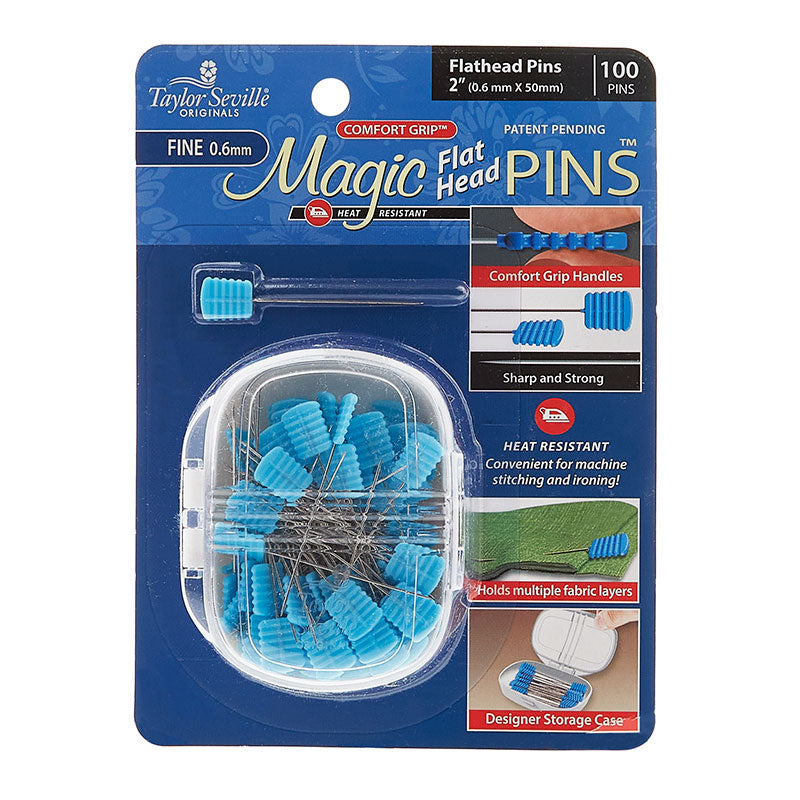 Magic Pins™ Flat Head Fine - 100 count