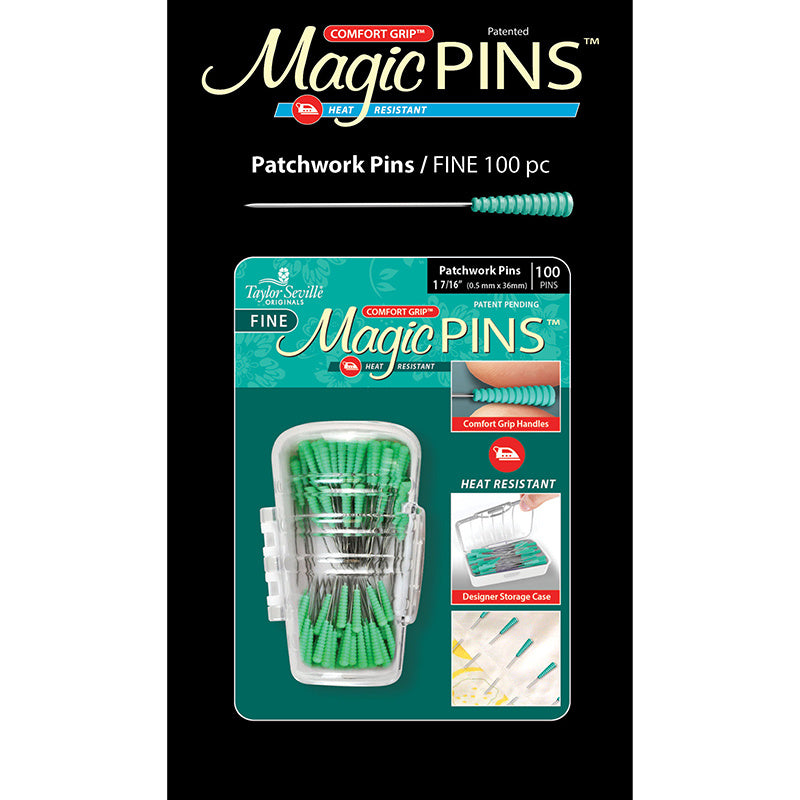 Magic Pins™ Patchwork Fine Pins - 100 count Alternative View #3