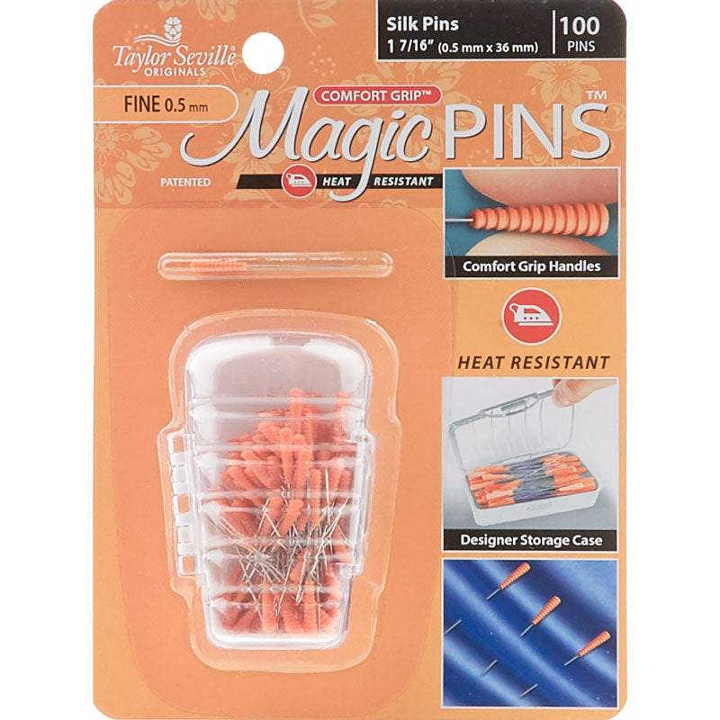Magic Pins™ Silk Fine Pins - 100 count Alternative View #2