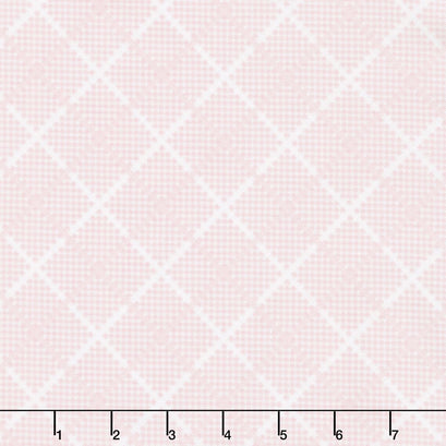 Majestic - Plaid Pink Yardage