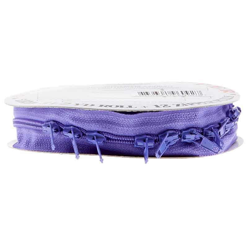 Make-A-Zipper Roll - Medium Purple