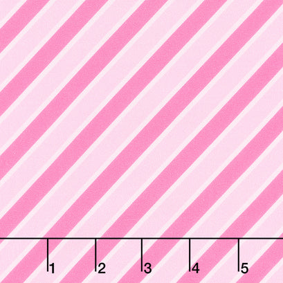 Malibu Barbie - Stripes Pink Yardage