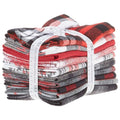 Mammoth Flannel - Red Colorstory Fat Quarter Bundle