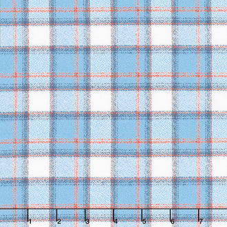 Mammoth Junior Flannel - Plaid Regatta Yardage
