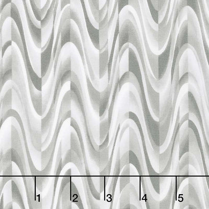 Marguerite - Waves Ash Yardage