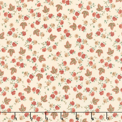 Mary Ann's Gift 1850 - 1880 - Bouquets for Lizzie Biscuit Yardage