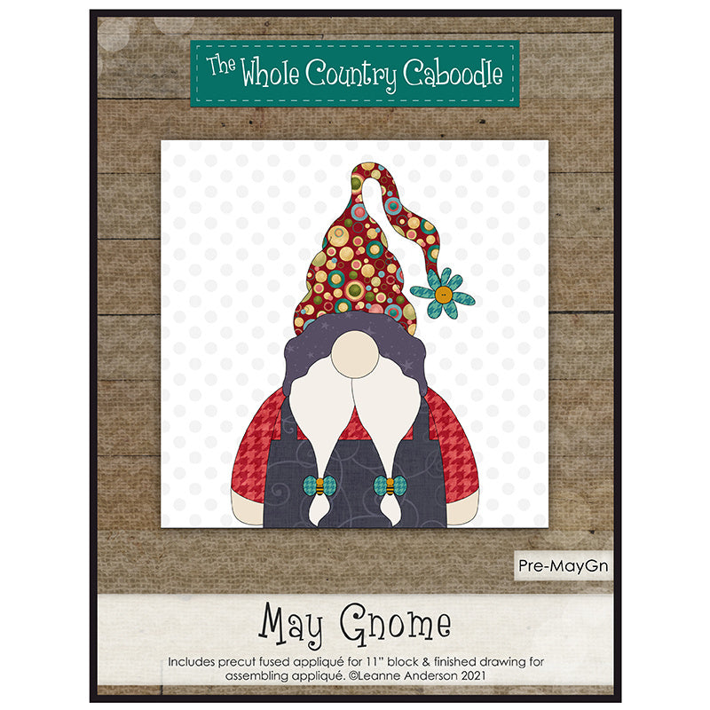 May Gnome Precut Fused Appliqué Pack Primary Image