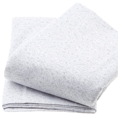 Mayfair - White Gray 108" Wide Backing 3 Yard Cut