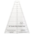 Me & My Sister Double Wide Dresden Ruler - 36 Degree