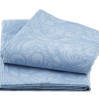 Meadow Scroll - Light Blue 3 Yard Cut